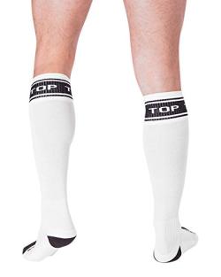 Socks Barcode ''Top'' - White - Size S/M