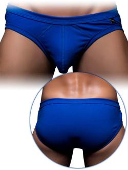 Slip ''Basix Comfort'' Andrew Christian - Bleu - Taille M