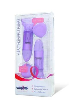 VIBRATING NIPPLE PUMPS PURPLE