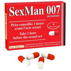 SexMan 007 Glule - VitalPerfect - x4