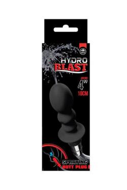 Embout Plug Douche Double - Hydro Blast 4'' - Noir