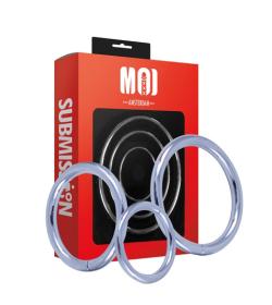 Set de 3 anneaux Chrome - MR. Threesome - Moi