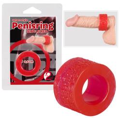Penis Ring Aztec Style - Rouge