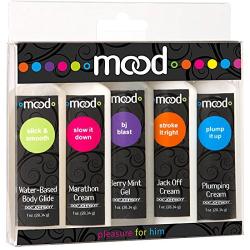 Pack 5 lubrifiants Intimes - Mood Pleasure for him