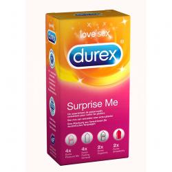 Prservatifs Durex Surprise Me  x 12