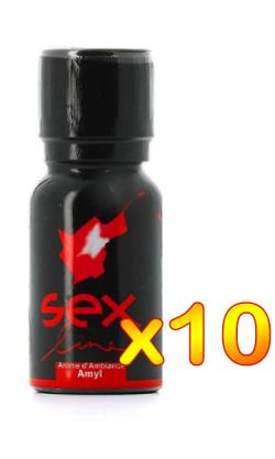 Poppers Sex line - Red (Amyle) x 10