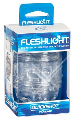 Masturbateur Fleshlight Quickshot ''Vantage'' Transparent