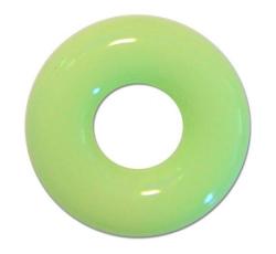 Sport Fucker Rubber Cockring Chubby - Vert Fluo