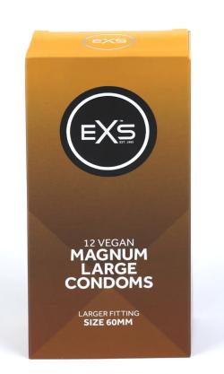 EXS Magnum (60mm) XL Condoms - x12