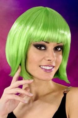 Perruque Cabaret Wigs - Coupe Courte  - Vert