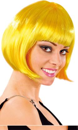 Perruque Cabaret Wigs - Coupe Courte  - Jaune