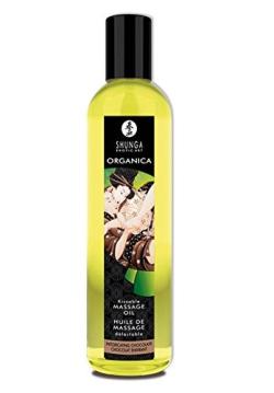 Shunga - Huile de massage Organica (bio) - Chocolat - 250 ml
