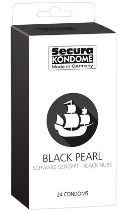 Prservatifs Secura ''BLACK PEARL'' - x24