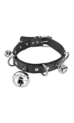 Collier de bondage ''Ras du cou'' avec Grelots - Fetish Tentation