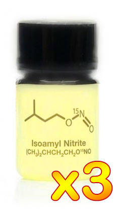 Poppers Isoamyl Nitrite - 24 ml x 3