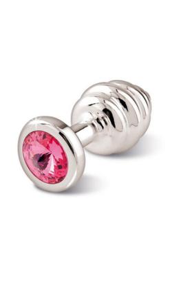 Plug Ventus Silver Small Rose - Swarovski