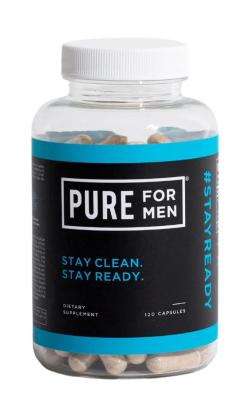 PURE for Men - Glules pour rapports intimes propres - x120