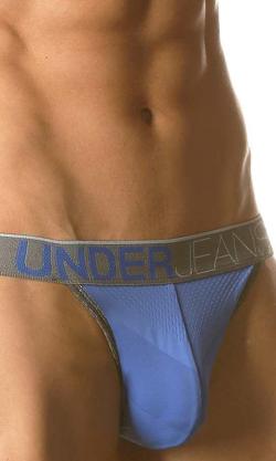 JockStrap ''Under Jeans Flex'' Junk - Blue - Size L