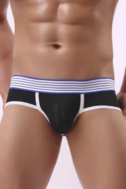 Jock Ouvert M116 ParisHollywood - Noir/Bleu - Taille L