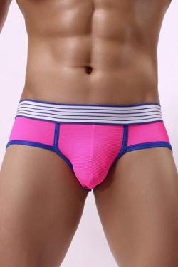 Jock Ouvert M116 ParisHollywood - Rose/Bleu - Taille L