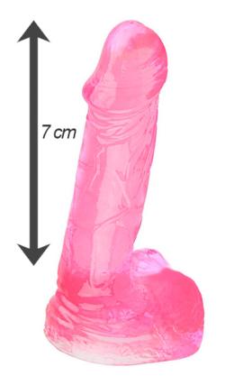 Mini dong de poche Transparent - Pink