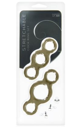Stretchable Cock Ring Set