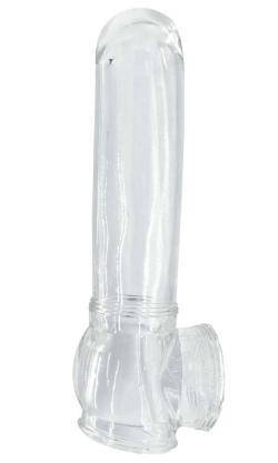 Gaine Extenseur Pnis ''Megaman Sheath 2 hole'' - Zizi - Transparent