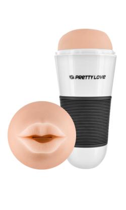 Masturbator ''Kitty'' - Mouth - Pretty Love - White
