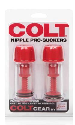 Colt Nipple Pro-Suckers - Pompe  seins - Rouge