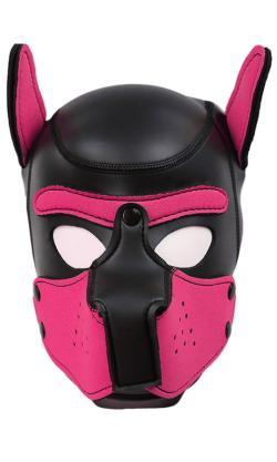 Cagoule Noprne Chien - Noir/Rose - Small