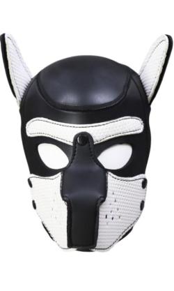 Cagoule Noprne Chien - Noir/Blanc - Small