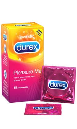 Prservatifs Durex PLEASURE ME - x18