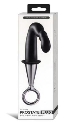 Prostate Plug Silicone ''Fred 18cm'' Noir