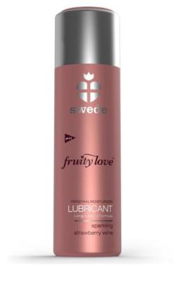 Lubrifiant Intime Hydratant ''Fruity Love'' - Swede - Pétillant/Vin de Fraise - 100 ml