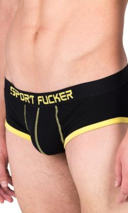 Shorty ''Endurance'' - Sport Fucker - Noir/Jaune - Taille S