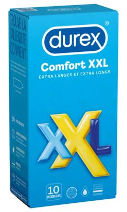 Prservatifs Durex Comfort XXL - x10