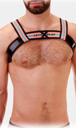 Harnais ''Lifu'' - BARCODE - Orange/Turquoise - Taille L/XL