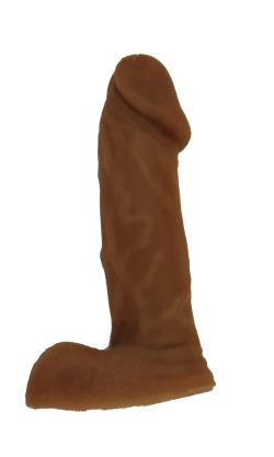 Mini gode r�aliste Slick Pleasure - Brown