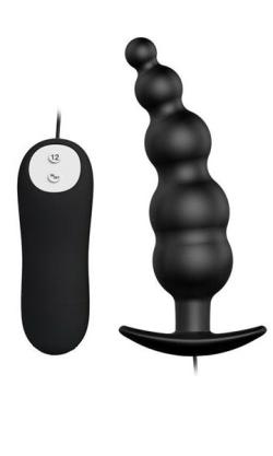 Plug ''chapelet'' vibrant - Special Anal Stimulation - Pretty Love