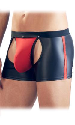 Open Pants  ''Zip'' - SvenJoyment - Black/Red - Size XXL