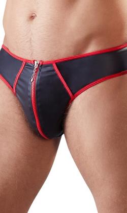 Classic Brief  ''Zip'' - SvenJoyment - Black/Red - Size XL
