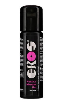 Eros Gel Lubrifiant et Massage Kissable - Cerise - 100 ml