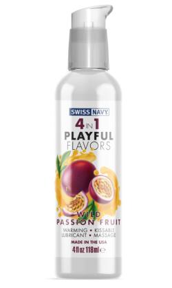 Swiss Navy Lubrifiant 4 en 1 - Fruit de la passion - 118 ml