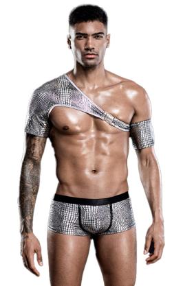 Tenue Homme ''Snake'' - Argent - Taille unique