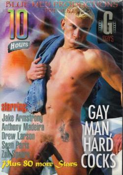 Gay Man Hard Cocks - DVD 10 Heures (Blue Men)