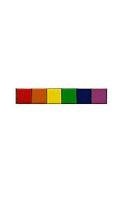 Pin's barette Rainbow