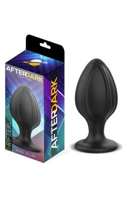 Butt Plug Silicone ''Rifter'' - AfterDark collection - Noir - Taille S