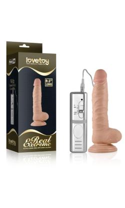 Gode Real Extreme Vibro - LoveToy - Chair - Taille 8.5'' (21.5cm)