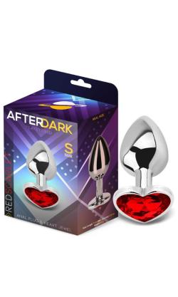 Anal Plug Diamant ''Red Scarlet'' - AfterDark collection - Taille S