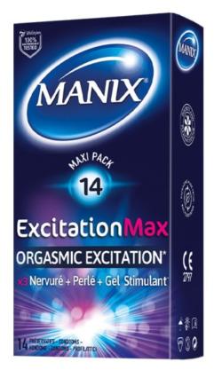 Préservatifs Manix Pack Excitation Max - x14